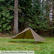 The Anaris outer and inner tents can be used separately. The outer weighs just 640 g (1 lb 7 oz), and makes a remarkably versatile tarp.