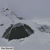 The Soulo is a great choice for mountain trips in any weather, and especially where snow and high winds are likely. Shown here in Alaska. Photo: Ken Burnell.